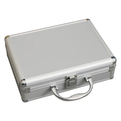 Portable Aluminum Alloy Tool Box Practical Storage Travel Carry Case with Sponge